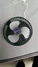 电风扇伸缩折叠小风扇宿舍家用静音充电型办公台式USB桌面宿舍大风力夏台面落地两用折叠电风扇 颜色随机 直插款无档位开关1个装 实拍图