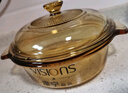 康宁（VISIONS）奶锅汤锅玻璃锅炖锅煮锅 耐高温无涂层玻璃锅身 VS-12（1.25L汤锅） 17.5cm 实拍图