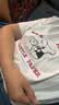 森马（Semir）[商场同款]短袖T恤女小狗刺绣夏季2025宽松衣服休闲101325100092 实拍图