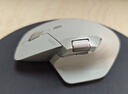 雷柏（Rapoo）MT760Mini中小手无线/蓝牙/有线多模办公鼠标 人体工学跨屏传输150小时续航11键可定义 灰白 实拍图