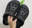 卡骆驰（CROCS）贝雅洞洞鞋沙滩鞋|10126 黑色-001    37 /38(230mm)   实拍图