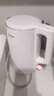 美的（Midea）电热水壶家用烧水壶泡茶0涂层食品级304不锈钢自动断电双层防烫全钢无缝1.5L大容量 MK-HJ1566 实拍图