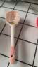 奶油粉草莓陶瓷碗勺家用高颜值米饭碗少女心甜品碗釉下彩餐具套装 【2个装】草莓陶瓷长柄勺 实拍图