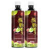恒记 酸梅膏 浓缩果汁饮料 酸梅汤原料 1kg*2瓶 实拍图