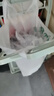 美家日记降解手提袋白色32*50cm/50只 单面2.5丝抽取式打包袋降解袋外卖袋 实拍图