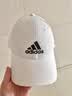adidas经典舒适运动遮阳棒球帽子男女阿迪达斯官方 白/黑色   OSFM(男子) 实拍图