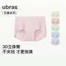 ubras女士内裤女无尺码包臀抗菌棉裆平角裤 母亲节 实拍图
