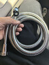 九牧（JOMOO）不锈钢上水头编织软管花洒耐热防爆淋浴软管1.5米H2BE2-150103C-2 实拍图