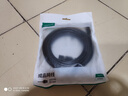 绿联六类屏蔽网线 CAT6类千兆网络连接线 工程家用电脑宽带8芯双绞抗干扰成品跳线 黑5米55174 实拍图