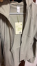 蕉下（beneunder）运动防晒衣女AL900辣妹防晒服防紫外线显瘦户外冷茶灰L 实拍图