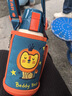 杯具熊（BEDDYBEAR）复古双饮盖儿童保温杯带吸管儿童水杯大容量学生杯子620ml酷洛米 实拍图