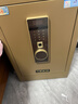 虎牌保险柜家用小型指纹密码WiFi保险箱办公全钢防盗可入墙 60咖啡色 驭尚系列（触控密码+TOUCH指纹识别） 实拍图