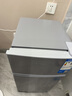 华宝小冰箱小型家用出租房用冷藏冷冻两用一级能效节能省电迷你宿舍寝室办公室二门电冰箱 【店长推荐】58L银色【一级能效】 实拍图