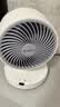 艾美特（AIRMATE）空气循环扇 家用桌面台式风扇节能电落地扇大风力宿舍卧室遥控摇头小风扇小型安静轻音电扇 R27 实拍图