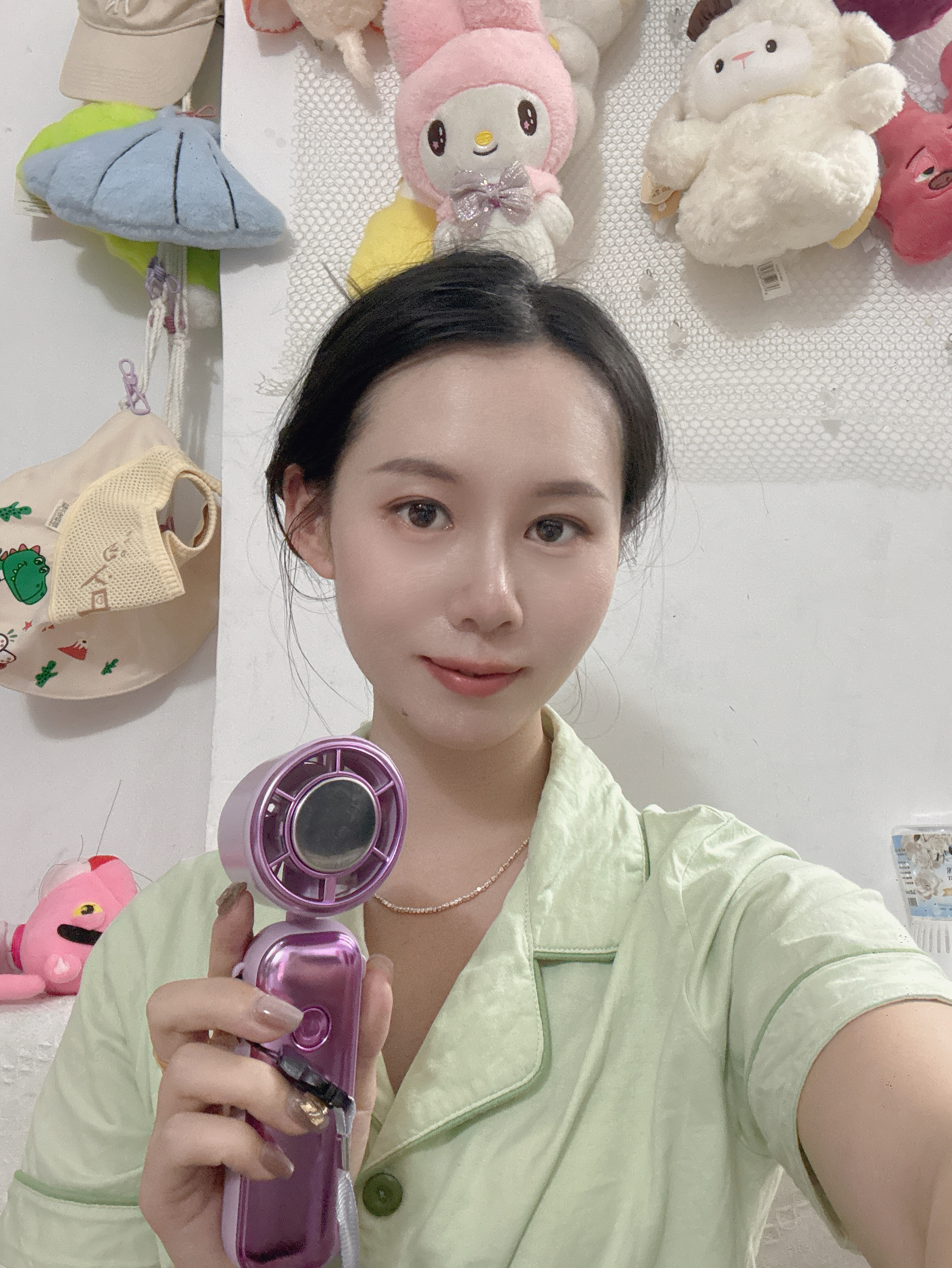 YOUMKR【全网热销百万】手持小风扇半导体制冷小型迷你便携usb充电风扇桌面折叠学生宿舍办公室户外电扇 实拍图