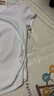 森马（Semir）短袖t恤女短款修身圆领内搭26夏凉感收腰V领上衣辣妹109326100003 实拍图