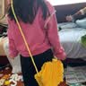 迪漫奇手工毛线画刺绣儿童卡通包包戳戳乐材料包制作过家家玩具生日礼物 实拍图
