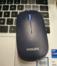 飞利浦（PHILIPS）M550无线蓝牙鼠标双模轻音 商务办公鼠标便携 人体工学左手通用苹果Mac台式电脑笔记本企业采购 M550黑色【2.4G无线+蓝牙双模】 实拍图