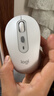 罗技（Logitech）M221 轻音鼠标 无线鼠标 办公鼠标 对称鼠标 带无线微型接收器 米白色 实拍图