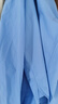 优衣库女装全棉衬衫/长袖衬衣休闲通勤外套26春夏新款482828 63 天蓝色 M 实拍图