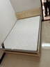 零树 实木床双人床简易1.35m*1.9m床+10cm椰棕床垫包安装JYB-03(套装) 实拍图