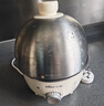 小熊（Bear） 煮蛋器 小型家用电蒸锅智能定时不锈钢蒸蛋器自动断电蒸锅鸡蛋羹迷你鸡蛋器易操作 单层 【旋钮定时+304不锈钢】ZDQ-B07C3 实拍图
