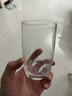 乐美雅玻璃杯直身杯水杯茶杯凉白开水牛奶果汁杯奶茶饮料杯290ml6只 实拍图