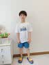 史努比男童牛仔短裤纯棉裤子儿童夏季新款舒适男孩夏天休闲五分裤童装 浅蓝 板仔努比X 110 实拍图