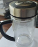希诺双层玻璃杯男家用商务办公水杯带手柄泡茶杯子XN-9320 290mL 实拍图