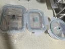 京东京造高硼硅耐热玻璃保鲜盒便当盒饭盒可微波食品接触级圆形3件套 实拍图