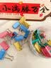 晨光（M&G）文具3#32mm 24只/罐 金刚系列彩色长尾夹 大号金属票据夹 办公用品燕尾夹 ABS916KZ 实拍图