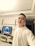 立蒙（LIMENG）男女装素色180g全棉短袖t恤圆领宽松体恤打底衫 白色 2XL 实拍图