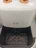 山本【价保618】空气炸锅 6L 金属内腔 大容量旋钮控温 蒸汽嫩烤 S-BLAF60VS 实拍图