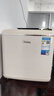 美的（Midea）奶酪小方46L单门冰箱复古易嵌冷藏一级能效中小型家用宿舍家居租房家电  BC-46MR 国家补贴 实拍图