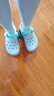 斯凯奇（Skechers）女鞋舒适厚底怪兽泡泡鞋透气软底防滑耐磨洞洞鞋111581 实拍图