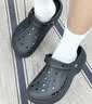卡骆驰（CROCS）贝雅洞洞鞋男鞋女鞋轻便耐磨一脚蹬拖鞋休闲鞋百搭花园鞋|10126 黑色-001 40 (250mm) 实拍图