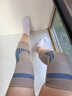 TEEIS德国护膝保暖关节炎半月板损伤男女士夏季薄款运动专业防护老寒腿 蚕丝透气防滑护膝 均码丨80-180斤通用 丨两只装 实拍图