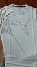 彪马（PUMA）吸湿速干羽毛球跑步短袖T恤男子夏季健身运动上衣 520315 铂金灰-80 S (170/92A) 实拍图