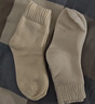 FitonTon4双羊毛袜子女冬季中筒袜加绒加厚羊绒月子袜东北居家保暖长筒袜 实拍图