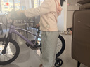 KinderKraftkk儿童自行车4-6-12岁学生单骑行车青少年男女孩山地车礼物16寸紫 实拍图