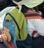 SHUKIKU儿童书包幼儿园一年级书包小学生背包男女生户外旅游双肩包橙红M 实拍图
