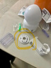 奥克斯1200万像素摄像头监控无线wifi网络高清夜视监控器360度无死角带夜视全景云台家用AI监控手机远程 实拍图