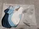 京东京造儿童袜子春夏薄款网眼男童短筒棉袜5-9岁开学中大童18-20CM 实拍图