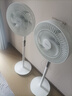 美的（Midea）【闪拆系列】一键闪电拆装直流变频家用语音电风扇一级能效轻音落地扇大风力卧室立式电扇SDJ30BC 实拍图