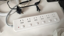 公牛（BULL）分控插座/插线板/插排/排插/接线板/宿舍家用桌面拖线板  3C认证  6位分控全长1.8米  独立开关 实拍图