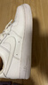 耐克NIKE情人节礼物 女空军一号AF1 运动鞋DD8959-100白37.5 实拍图