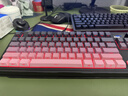 狼蛛S3187无线蓝牙有线三模键盘真机械手感键盘 RGB灯效 多功能旋钮 gasket结构f办公游戏电脑键鼠套装 黑莓粉【三模/RGB】 实拍图