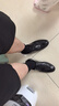 百丽男鞋通勤商务正装皮鞋牛皮鞋男士婚鞋真皮鞋A2248 黑色-布洛克 38 实拍图