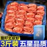 东上御品北极虾新鲜甜虾刺身冰虾大虾超大带籽头籽腹籽虾类 海鲜水产A3 3斤(净重)  腹籽北极虾[7-9cm] 实拍图
