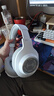 漫步者（EDIFIER）HECATE G2无线版 2.4G有线蓝牙四模头戴式耳机电竞游戏电脑无线专用三角洲FPS吃鸡无畏契约 白色 实拍图